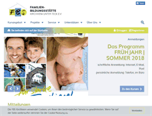 Tablet Screenshot of fbs-kirchheim.de